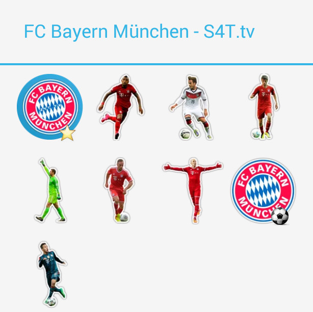 Bayern München Stickers