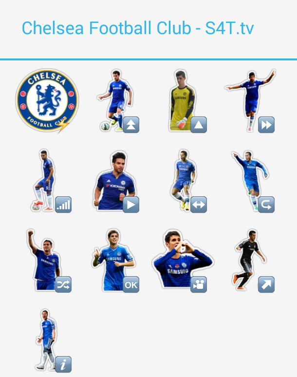 Chelsea FC Stickers