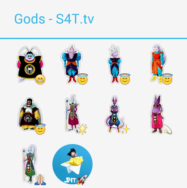 Gods Stickers