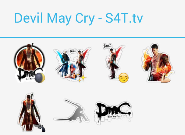 Devil May Cry Stickers