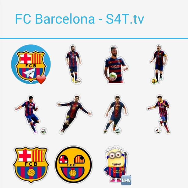 FC Barcelona Stickers