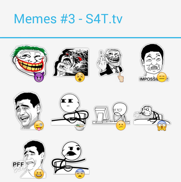 Memes Pack3 Stickers