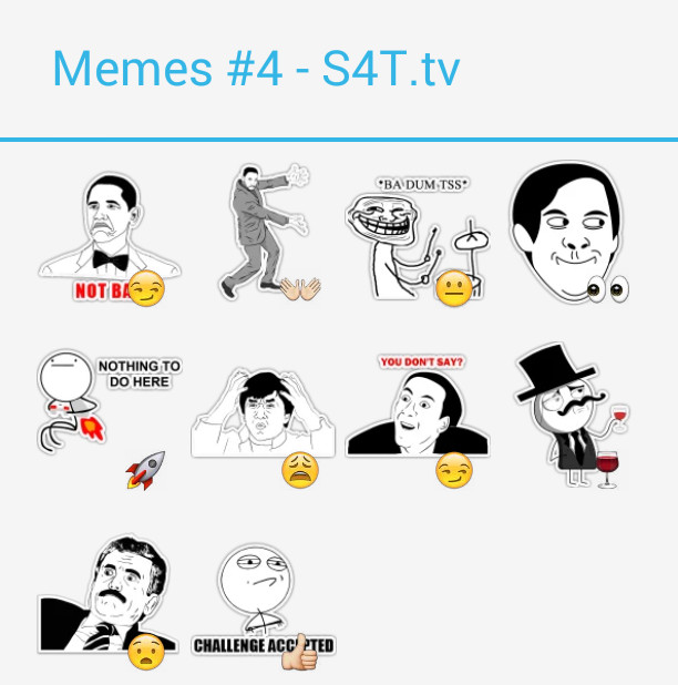 Memes Pack4 Stickers