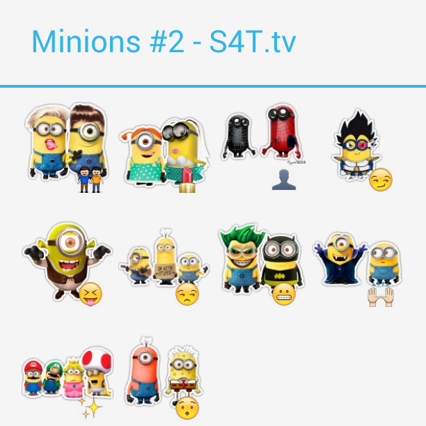 The Minions 2 Stickers