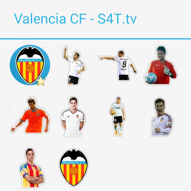 Valencia CF Stickers